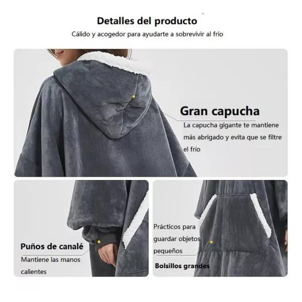 Polerón Abrigo Invierno Impermeable