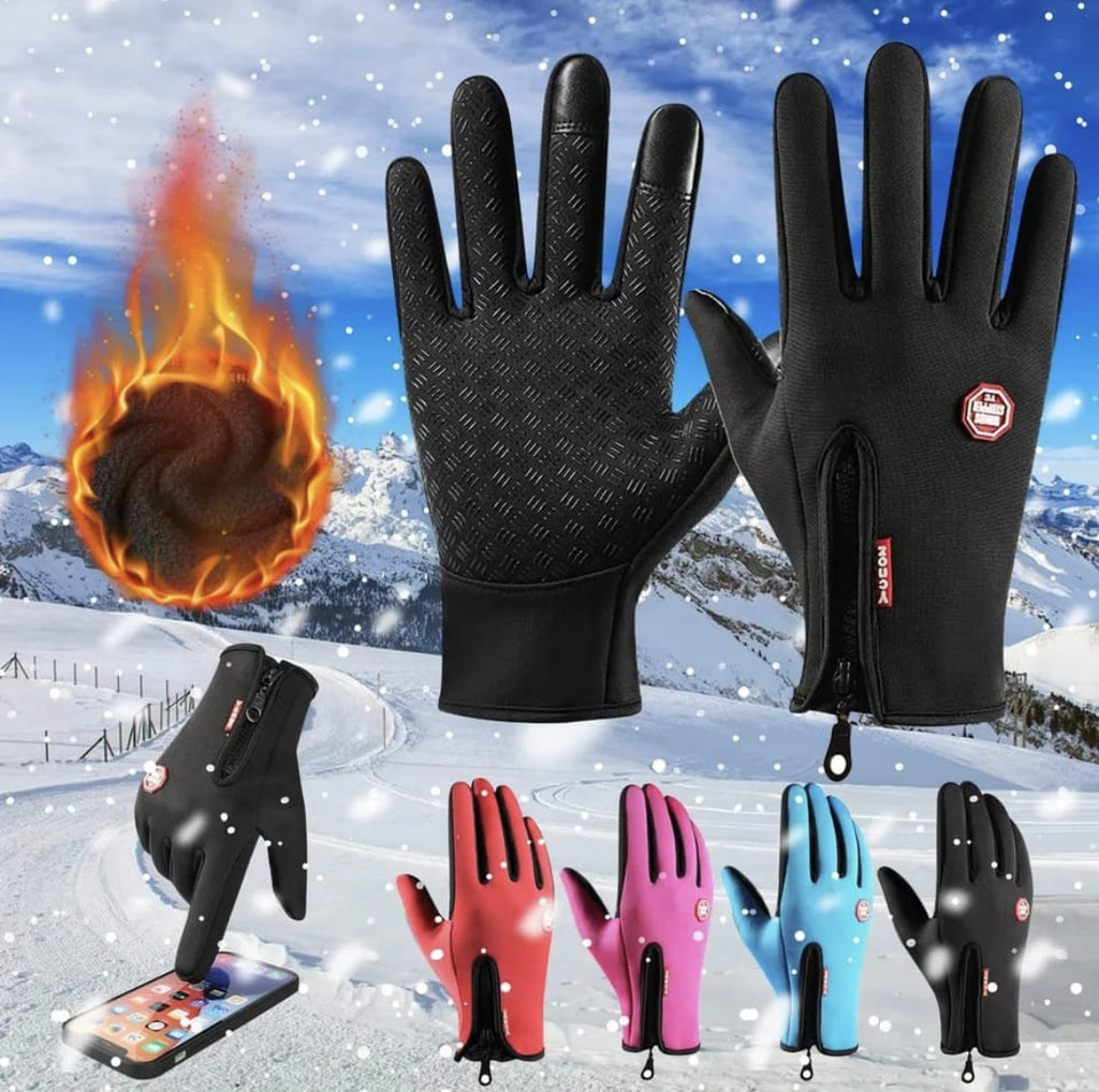 Guantes invierno con cierre touch