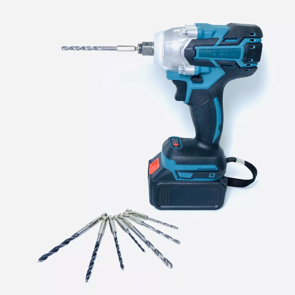 Llave taladro impacto inalam + accesorios