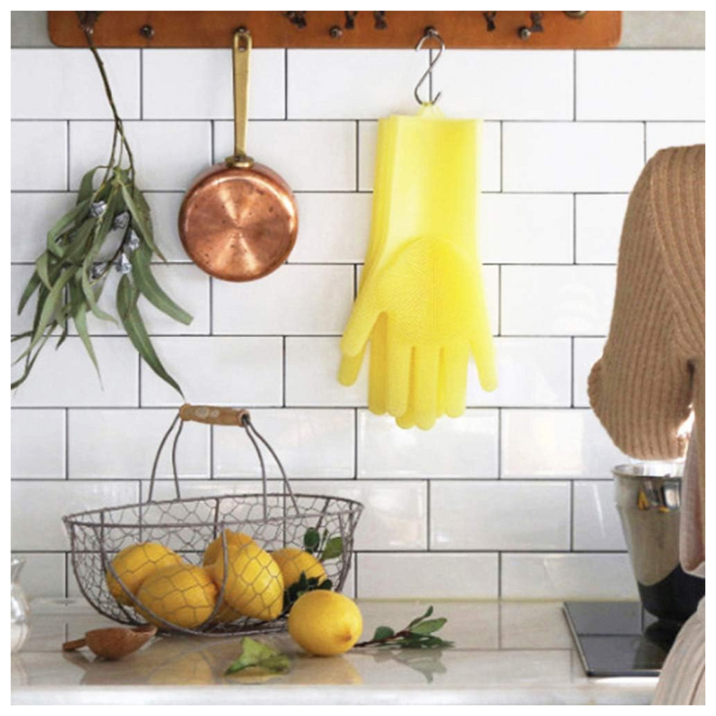 Guantes Silicona con Agarre y Relieve