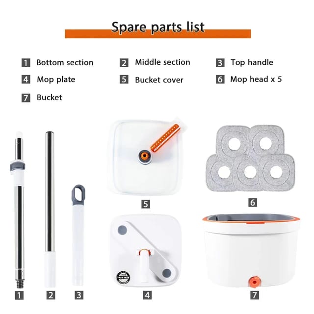 Mopa Separa Agua Limpia Sucia Automatico