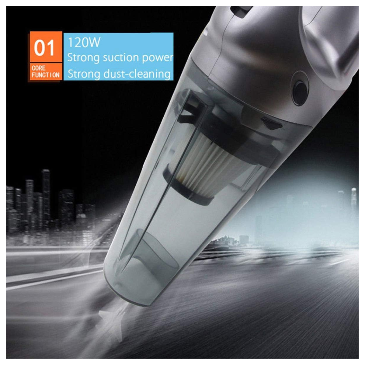 Aspirador Portátil para Coche PRO