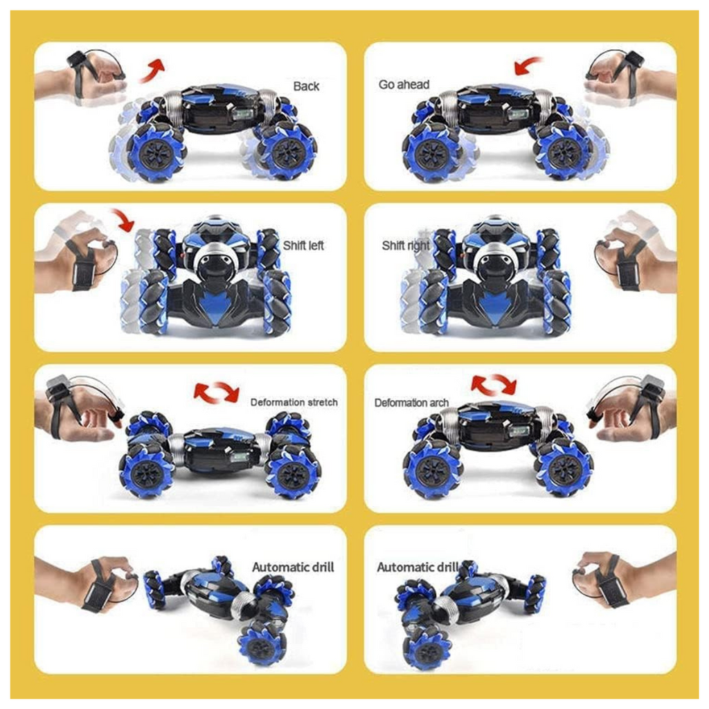 Auto Control Remoto con Manejo 1 Mano