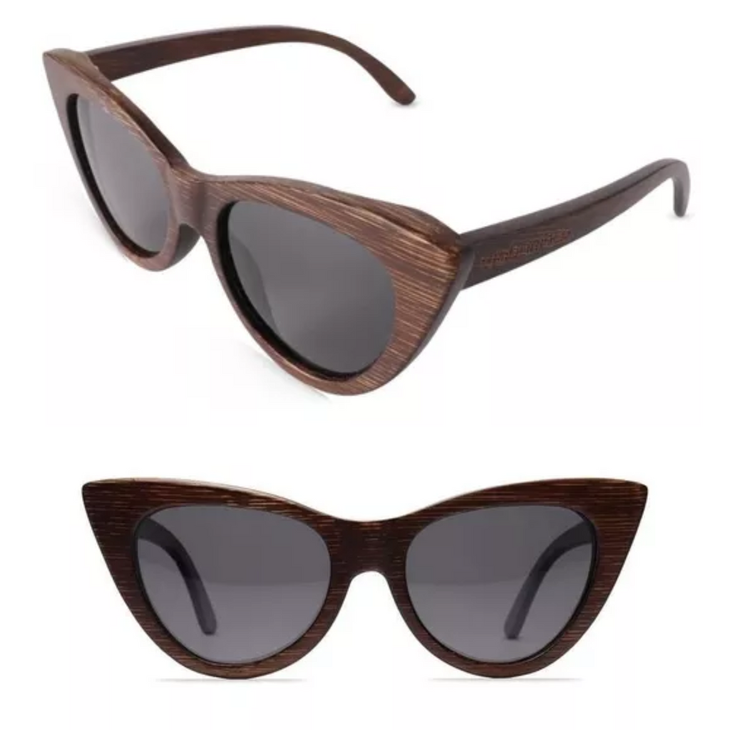 Gafas De Sol Mujer Polarizadas Uv Bambú