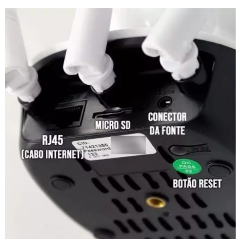 Cámara de Seguridad Wifi 360°