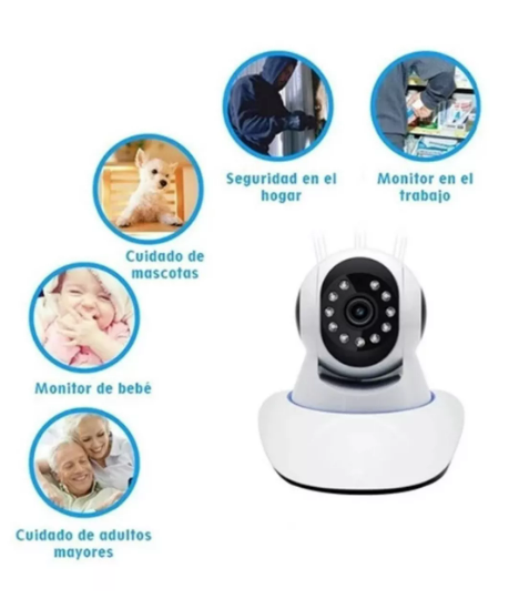 Cámara de Seguridad Wifi 360°