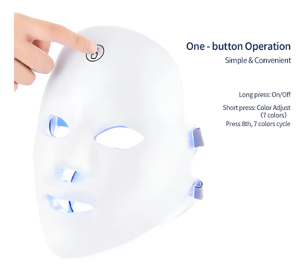 Máscaras de terapia LED