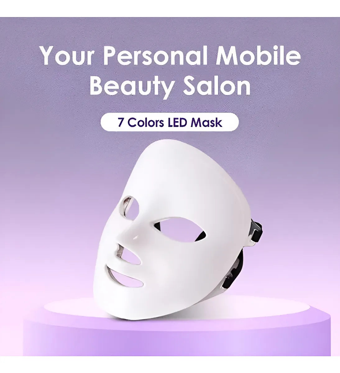 Máscaras de terapia LED