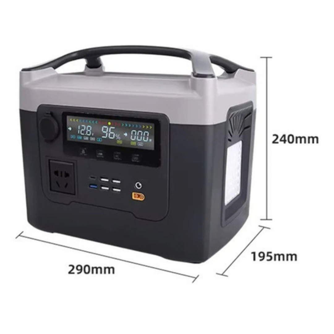 Generador Eléctrico Portátil con Múltiples Modos de Salida