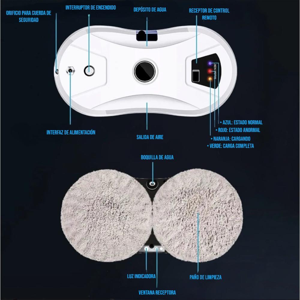 Robot Limpia Vidrios Inteligente
