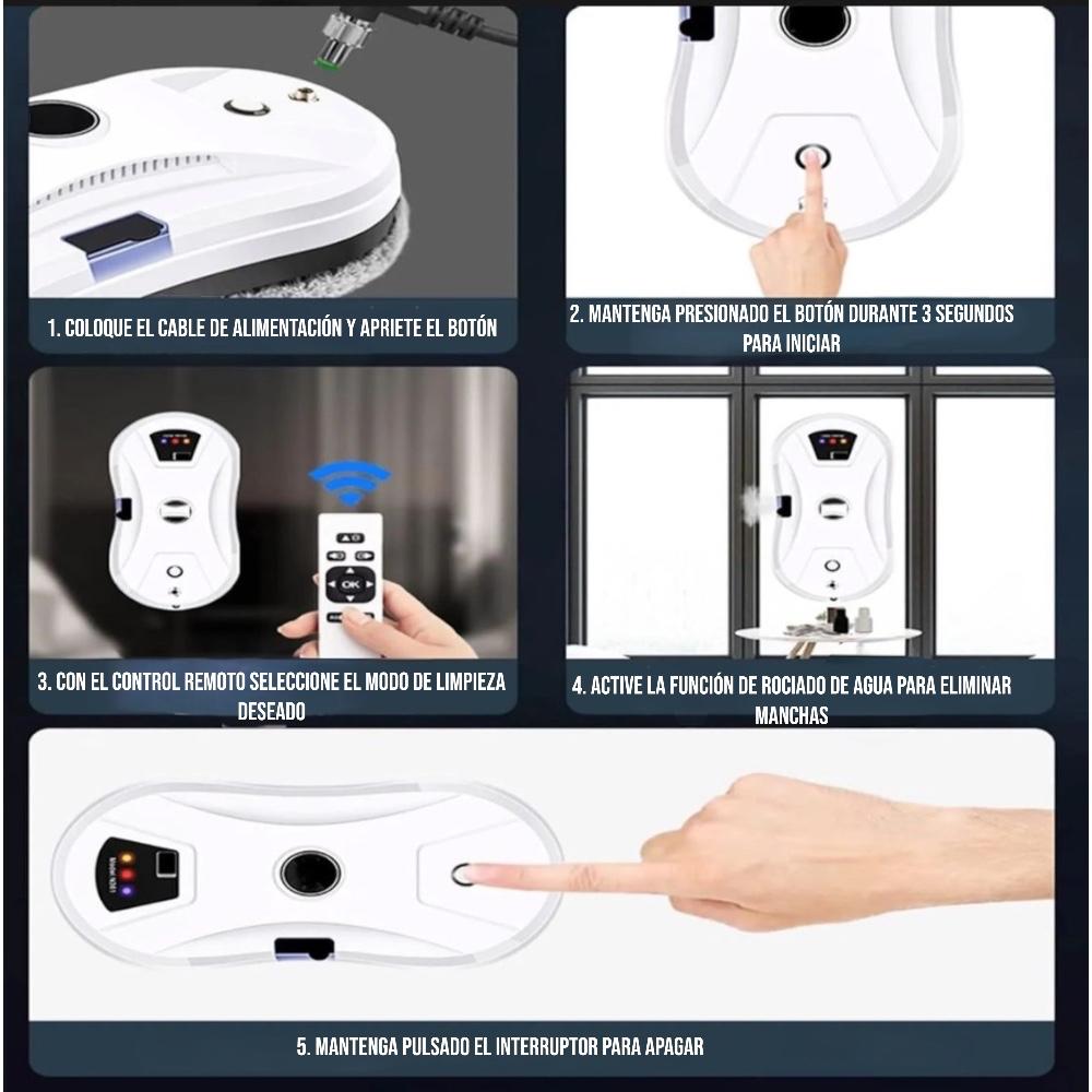 Robot Limpia Vidrios Inteligente