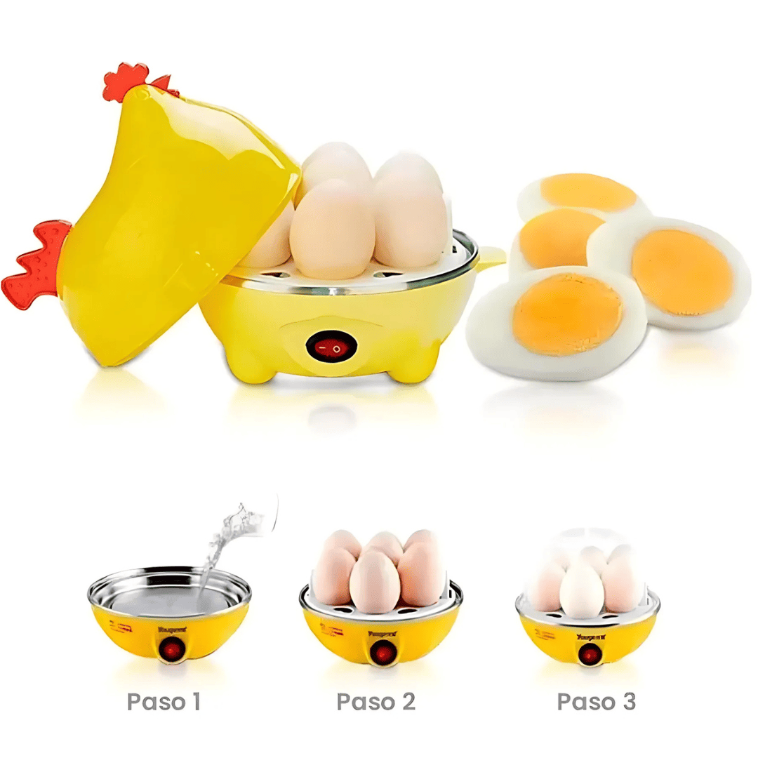 MAQUINA HERVIDORA DE HUEVOS AL VAPOR