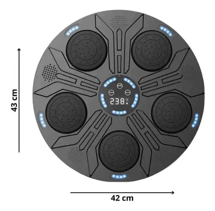 Máquina Boxeo Musical Guantes Bluetooth