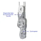 Cortina Roller Doble-Beige 180x240